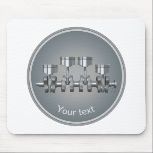 Piston Crankshaft Muismat