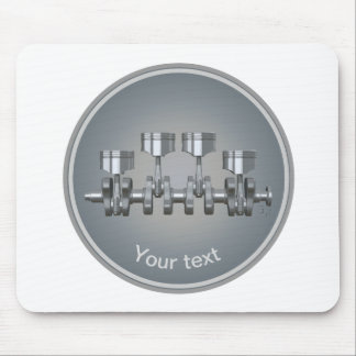 Piston Crankshaft Muismat