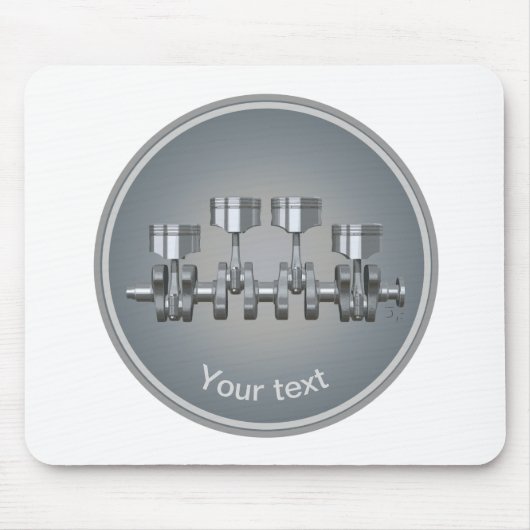 Piston Crankshaft Muismat (Voorkant)