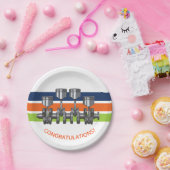 Piston Crankshaft Papieren Bordje (Feest)