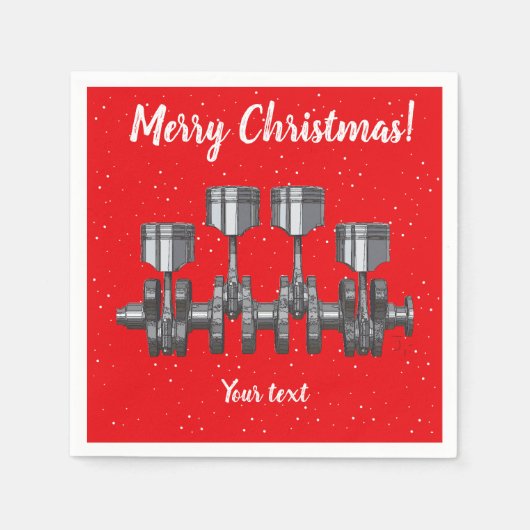 Piston Crankshaft Servetten (Voorkant)