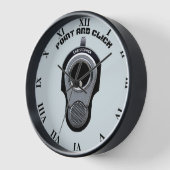 Pistool aanwijzen en sluiten met Jouw naam grappig (Hoek)