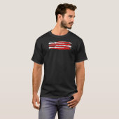 Pistool Amerikaanse vlag Patriottisch Pistool Mann T-shirt (Voorkant volledig)