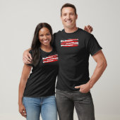 Pistool Amerikaanse vlag Patriottisch Pistool Mann T-shirt (Unisex)