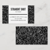 Pistool Ammo Firearms Bullet Slate Sportartikelen Visitekaartje (Voorkant / Achterkant)