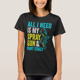 Pistool auto-body sprayer 2 t-shirt