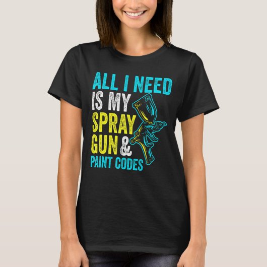 Pistool auto-body sprayer 2 t-shirt (Voorkant)