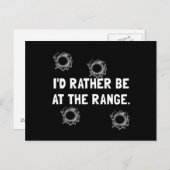 Pistool bereik briefkaart (Voorkant / Achterkant)