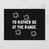 Pistool bereik briefkaart (Voorkant)