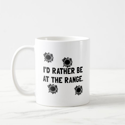 Pistool bereik koffiemok (Links)