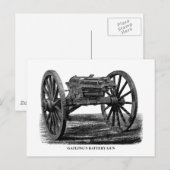 Pistool Briefkaart (Voorkant / Achterkant)