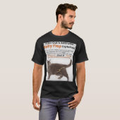 Pistool Cat Meme - Glock 19 T-shirt (Voorkant volledig)