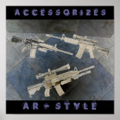 pistool collectie 097, A C E S O R I ... Poster (Voorkant)