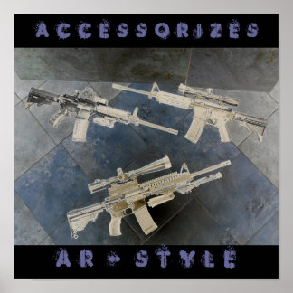 pistool collectie 097, A C E S O R I ... Poster