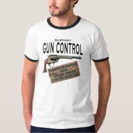 Pistool Control Gebruik beide handen Shirt