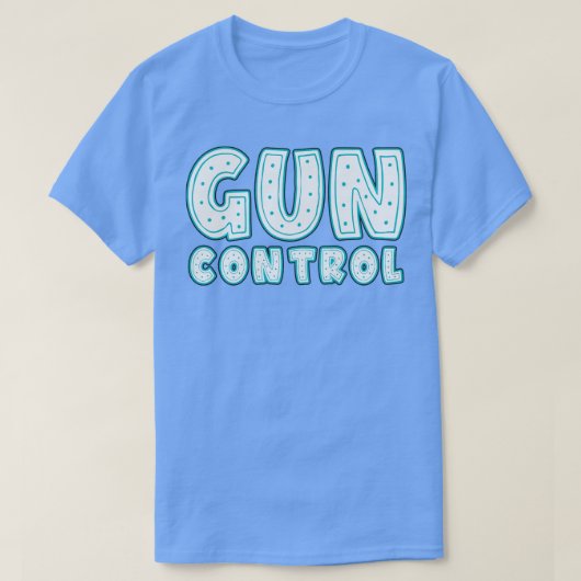 Pistool Control Neon Sign T-shirt (Design voorkant)