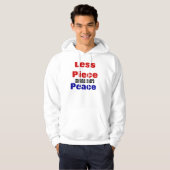 Pistool control slogan hoodie (Voorkant volledig)