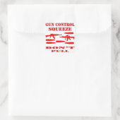 Pistool Control Squeeze Trek niet Vierkante Sticker (Tas)