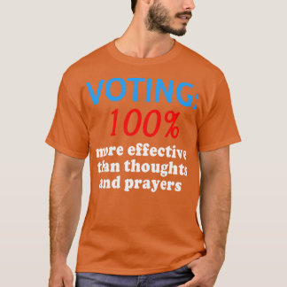 PISTOOL CONTROL Stemmen 100 Effectiever dan gedach T-shirt