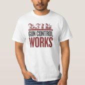 Pistool Control Works T-shirt (Voorkant)