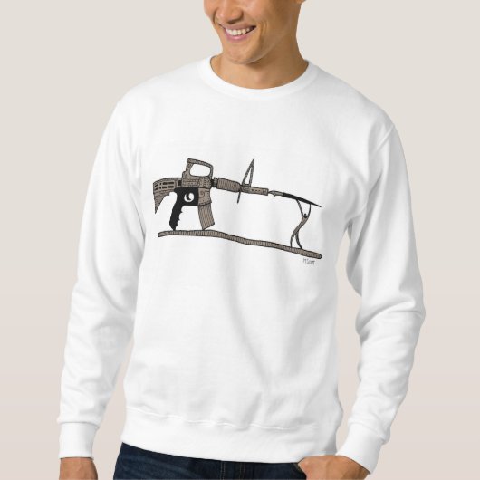 Pistool controle sweatshirt (Voorkant)