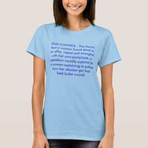 PISTOOL: De theorie dat een vrouw dood vond... T-shirt
