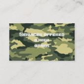 Pistool dealer visitekaartje (Achterkant)