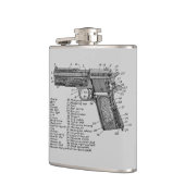 Pistool diagram heupfles (Links)