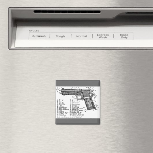 Pistool diagram magneet (Insitu (Vaatwasser))