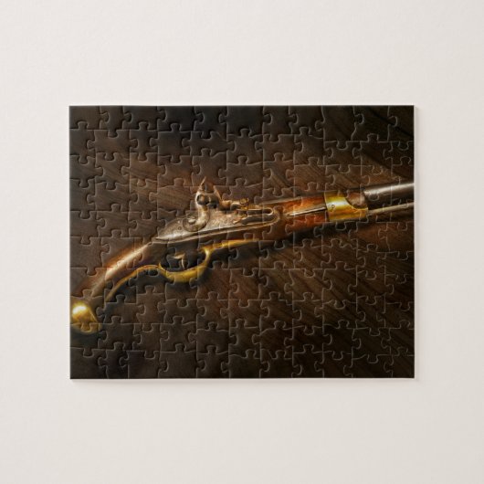Pistool - Duelleren bij het ochtendgloren Legpuzzel (Horizontaal)