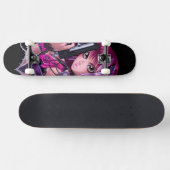 Pistool en Rozen Persoonlijk Skateboard (Horizontaal)