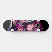 Pistool en Rozen Persoonlijk Skateboard (Horizontaal)