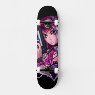 Pistool en Rozen Persoonlijk Skateboard