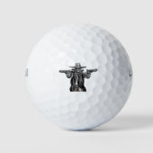 Pistool Fighter Golfballen (Voorkant)