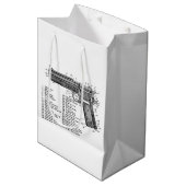 Pistool Figuur V2 Medium Cadeauzakje (Voorkant Gekanteld)