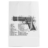 Pistool Figuur V2 Medium Cadeauzakje (Achterkant)