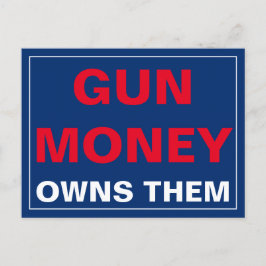 Pistool Geldt voor Pistool Briefkaart