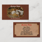 Pistool - Het avontuur van het militaire leven Visitekaartje (Voorkant / Achterkant)