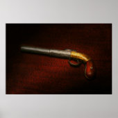 Pistool - Het gietijzer Poster (Voorkant)