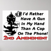 Pistool in mijn hand! poster (Voorkant)