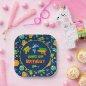 Pistool Kind zomerdag Papieren Bordje (Feest)