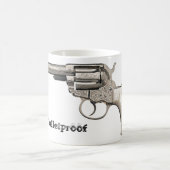 Pistool, kogelvrije koffie Mok (Center)