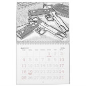 pistool kunsten kalender 2 (Jan 2026)