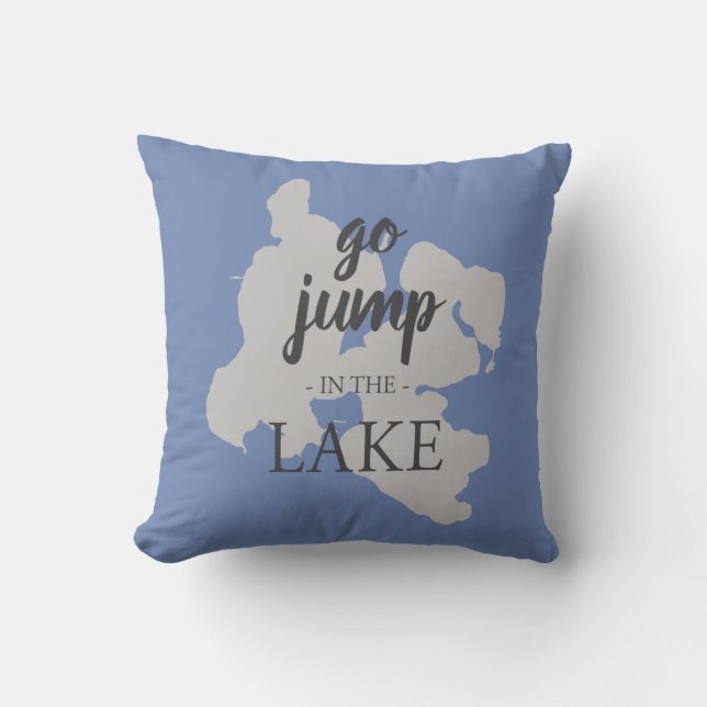 Pistool Lake Pillow Kussen (Voorkant)