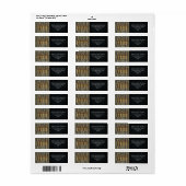 Pistool Land Ammo Hunting Retouradreslabels Etiket (Full Sheet)