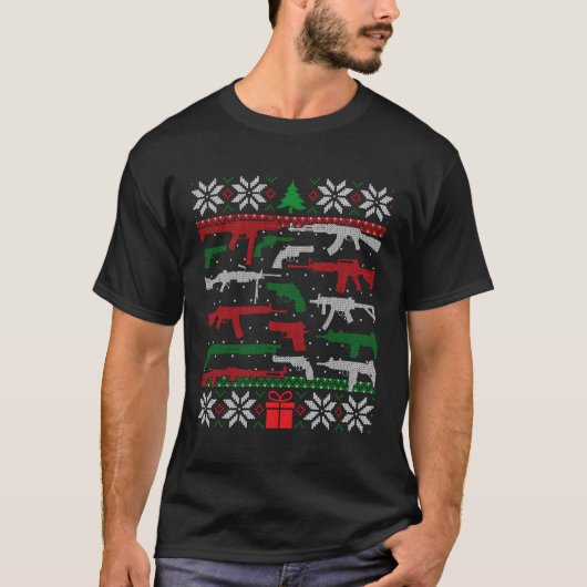 Pistool lelijke 2e ADT Pistool liefhebber T-shirt (Voorkant)