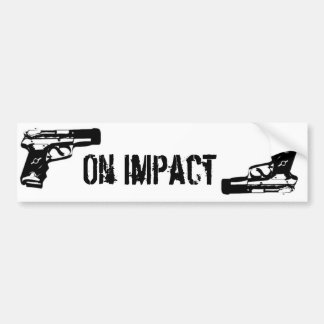 Pistool logo bumper sticker