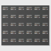 Pistool Lover Master Sniper Rifle 2de wijziging Cadeaupapier (Vlak)