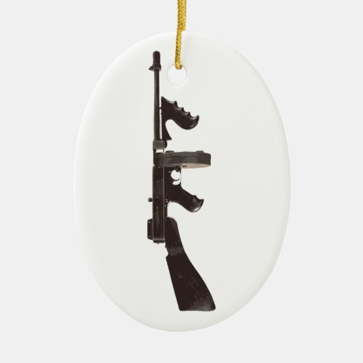 Pistool machine keramisch ornament (Voorkant)