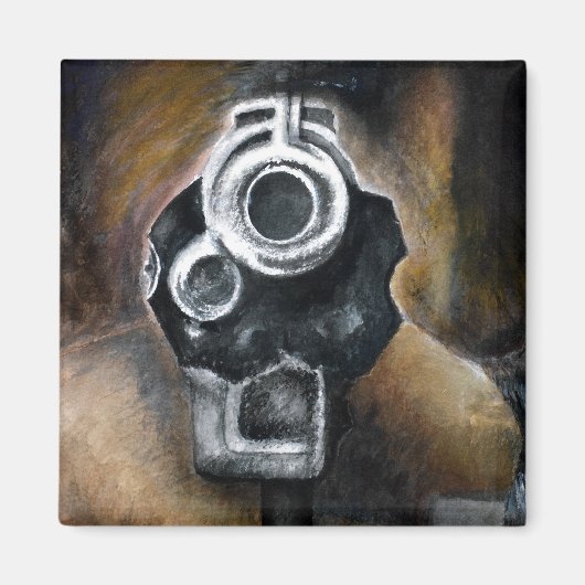 Pistool, magneet (Voorkant)